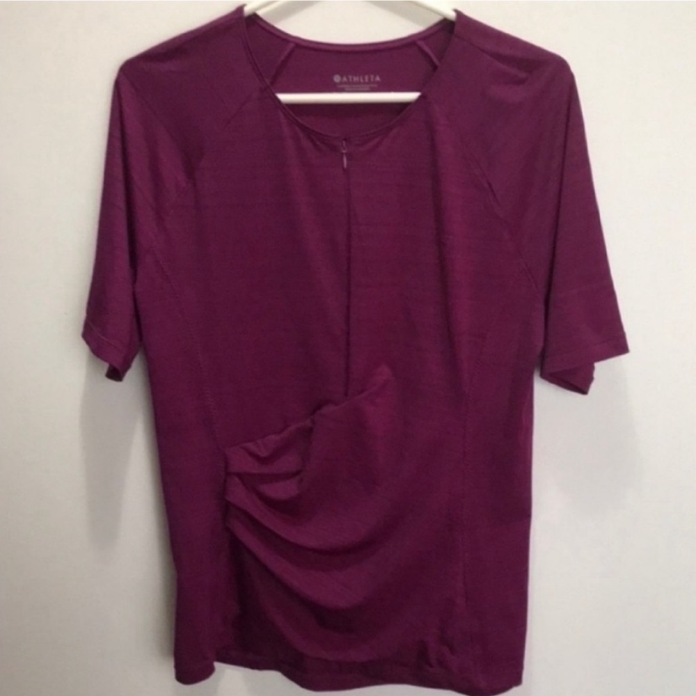 Athleta Pacifica UPF Wrap Top Sz L